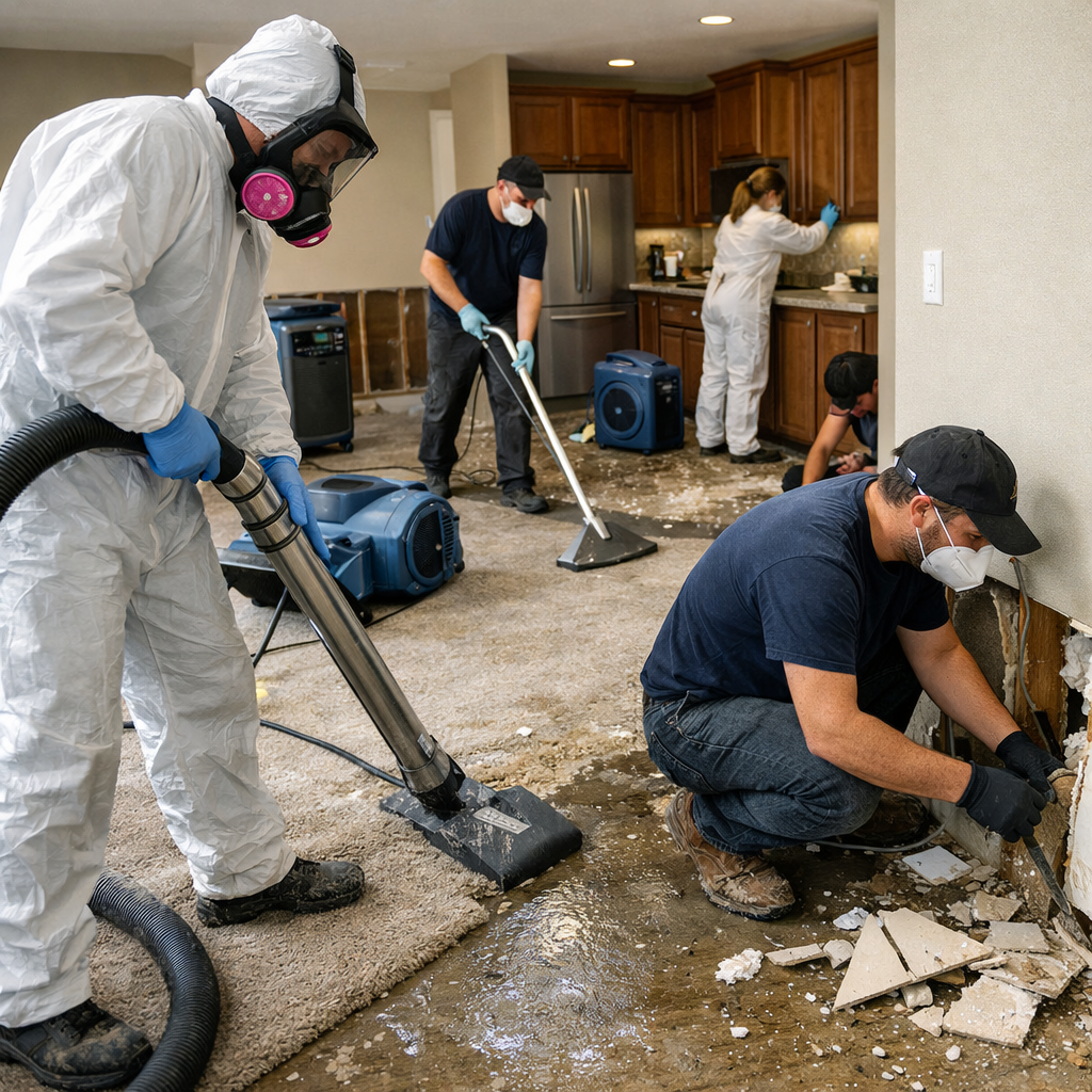 Damage Restoration Cleaning Work-1