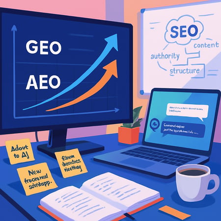 The New Era of Search: What GEO & AEO Mean for Modern Marketers