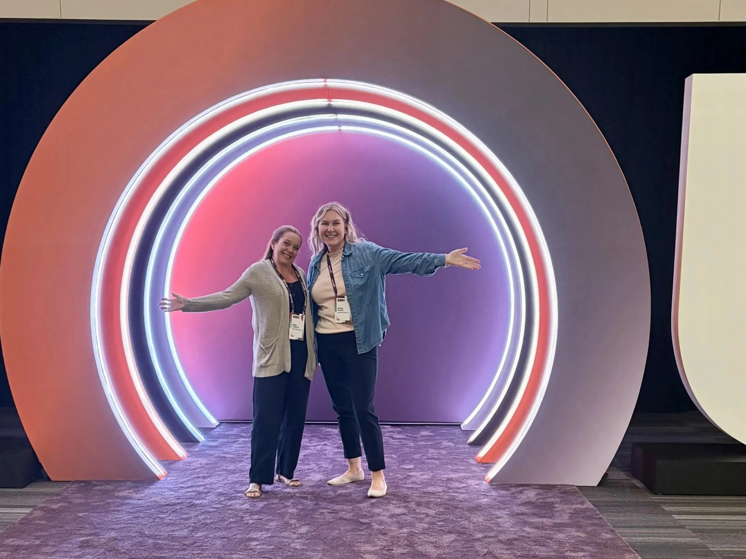 jenika and alexis at inbound 2025 in san francisco