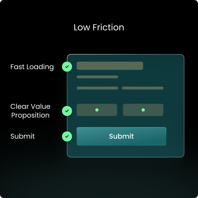 Remove Friction From the Experience