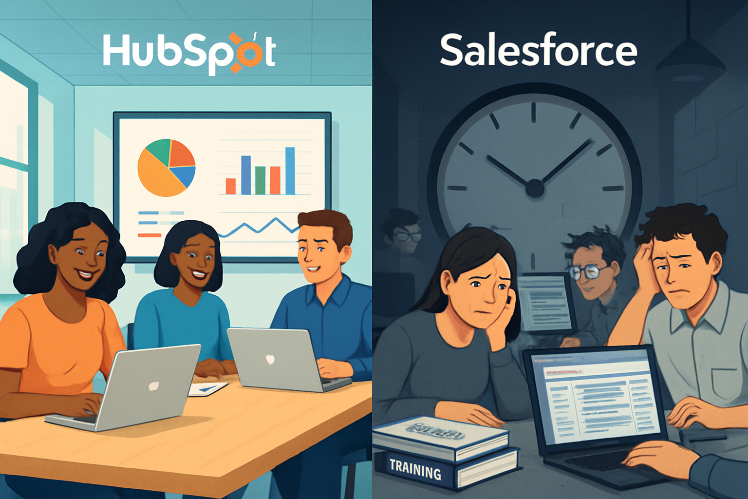 Thinking of Switching from HubSpot to Salesforce? Read This First.