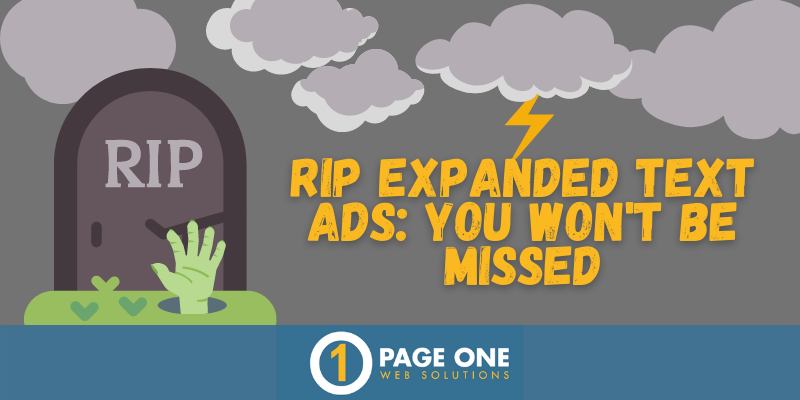 RIP Expanded Text Ads: You Won’t Be Missed
